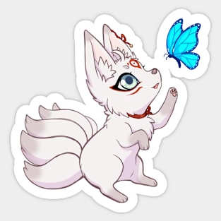 Chibi fox Sticker